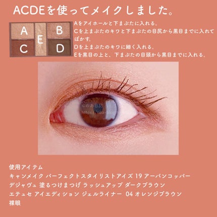 パーフェクトスタイリストアイズ/キャンメイク/アイシャドウパレットを使ったクチコミ(3枚目)