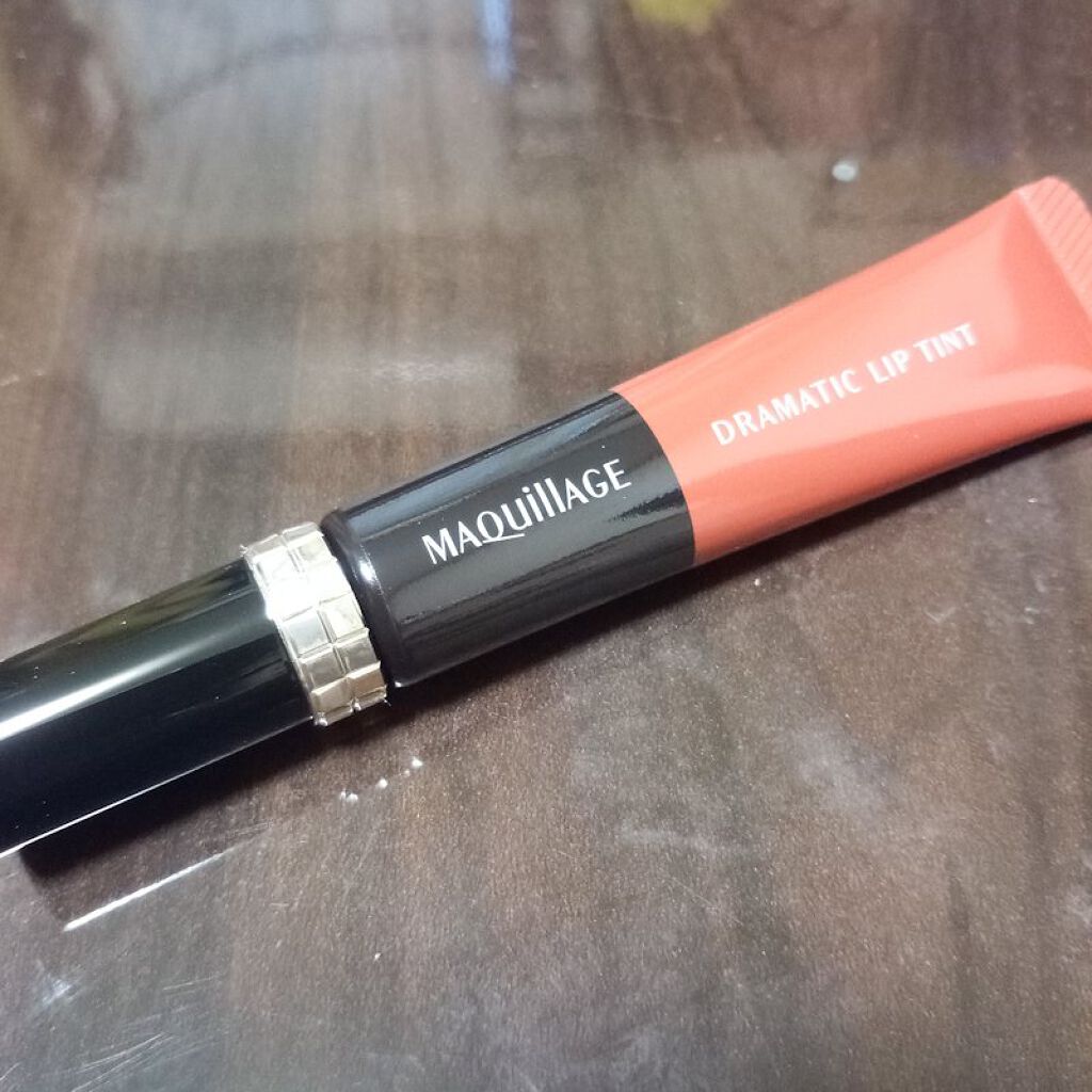 ドラマティックリップティント/マキアージュ/リップティントを使ったクチコミ（2枚目）