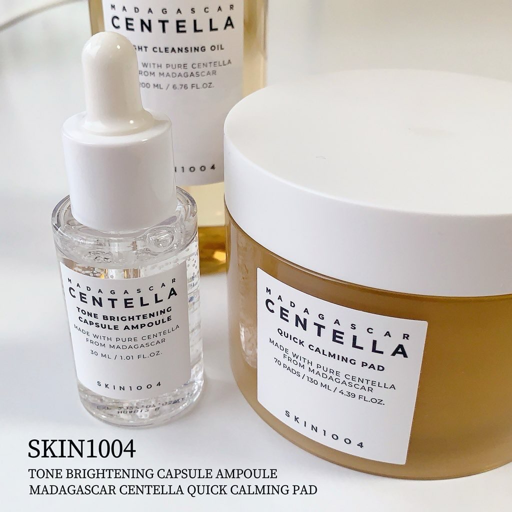 トーンブライトニング カプセルアンプル/SKIN1004/美容液を使ったクチコミ（1枚目）