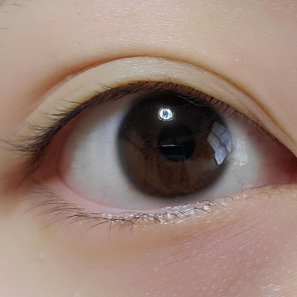 ちか on LIPS 「DAISOのひと塗りアイシャドウのブラウン! いいよ!とよく聞..」(2枚目)