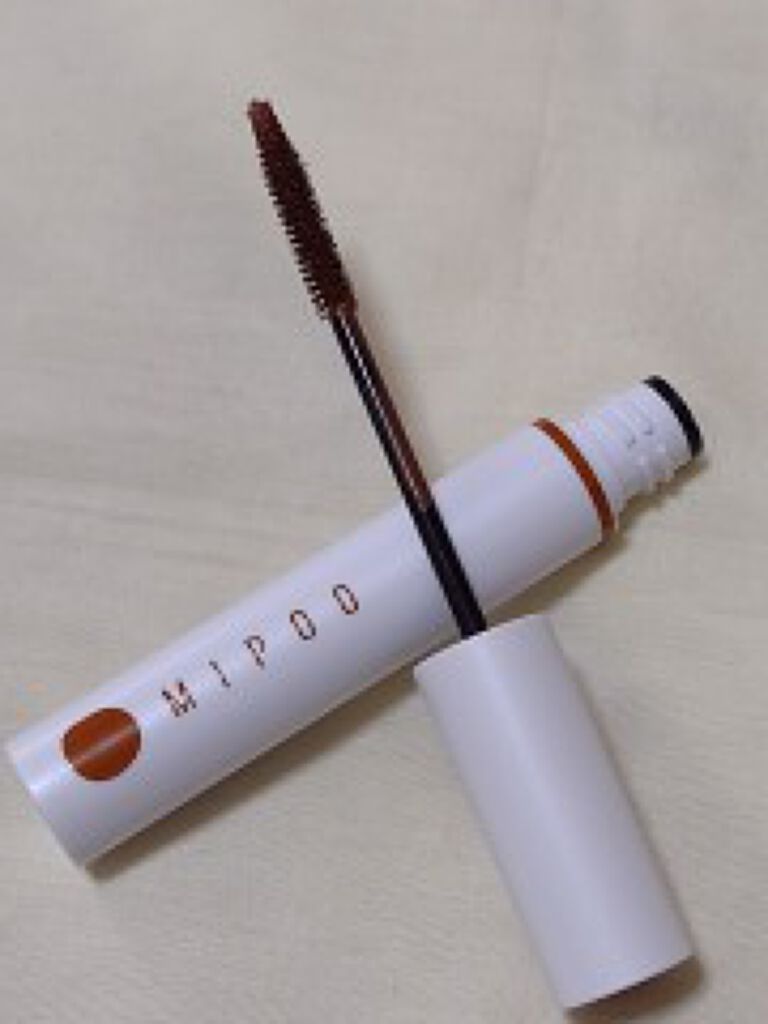 カラーマスカラ/MiPOO/マスカラを使ったクチコミ（1枚目）