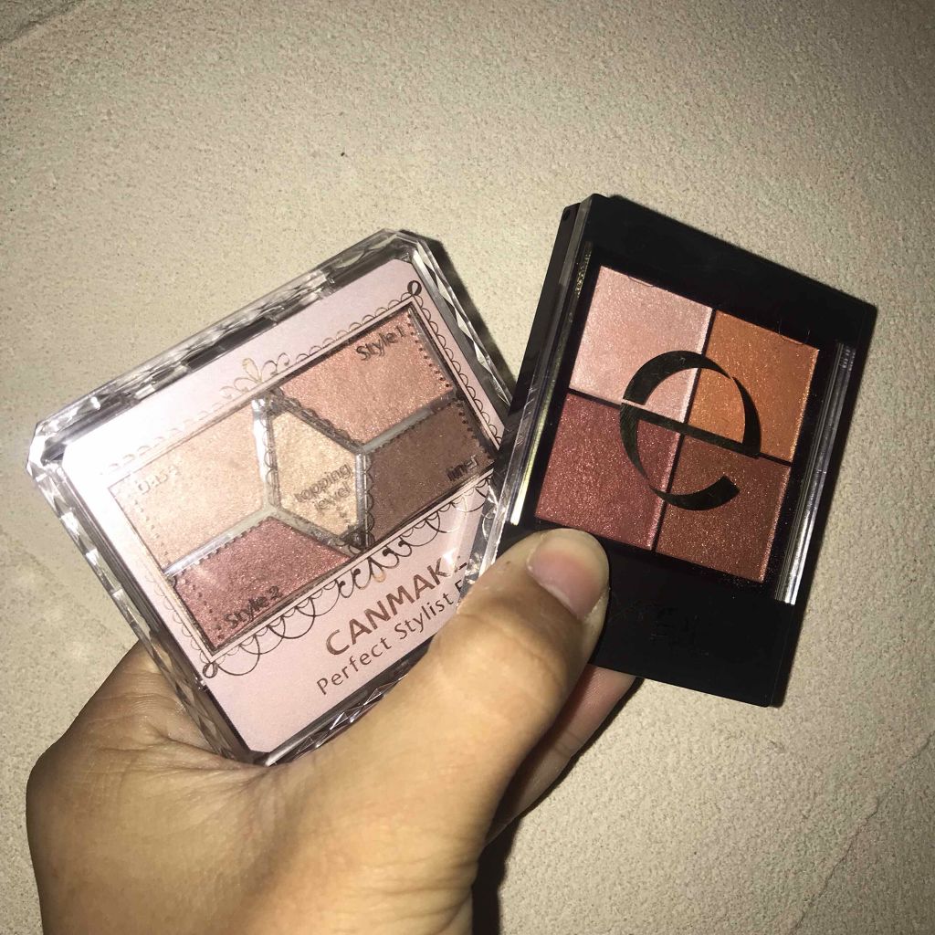 【旧品】パーフェクトスタイリストアイズ/キャンメイク/アイシャドウパレットを使ったクチコミ（2枚目）