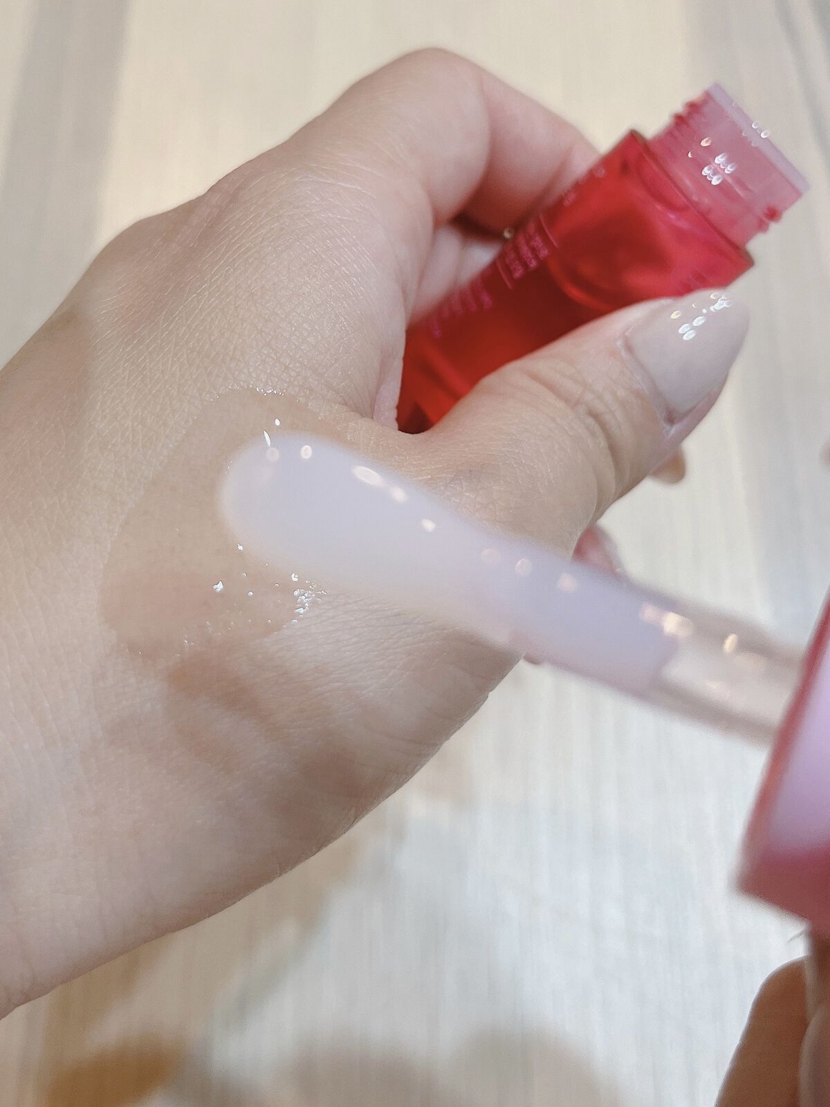 シカ ティンテッド リップ エッセンシャル オイル/VT/リップオイルを使ったクチコミ（2枚目）