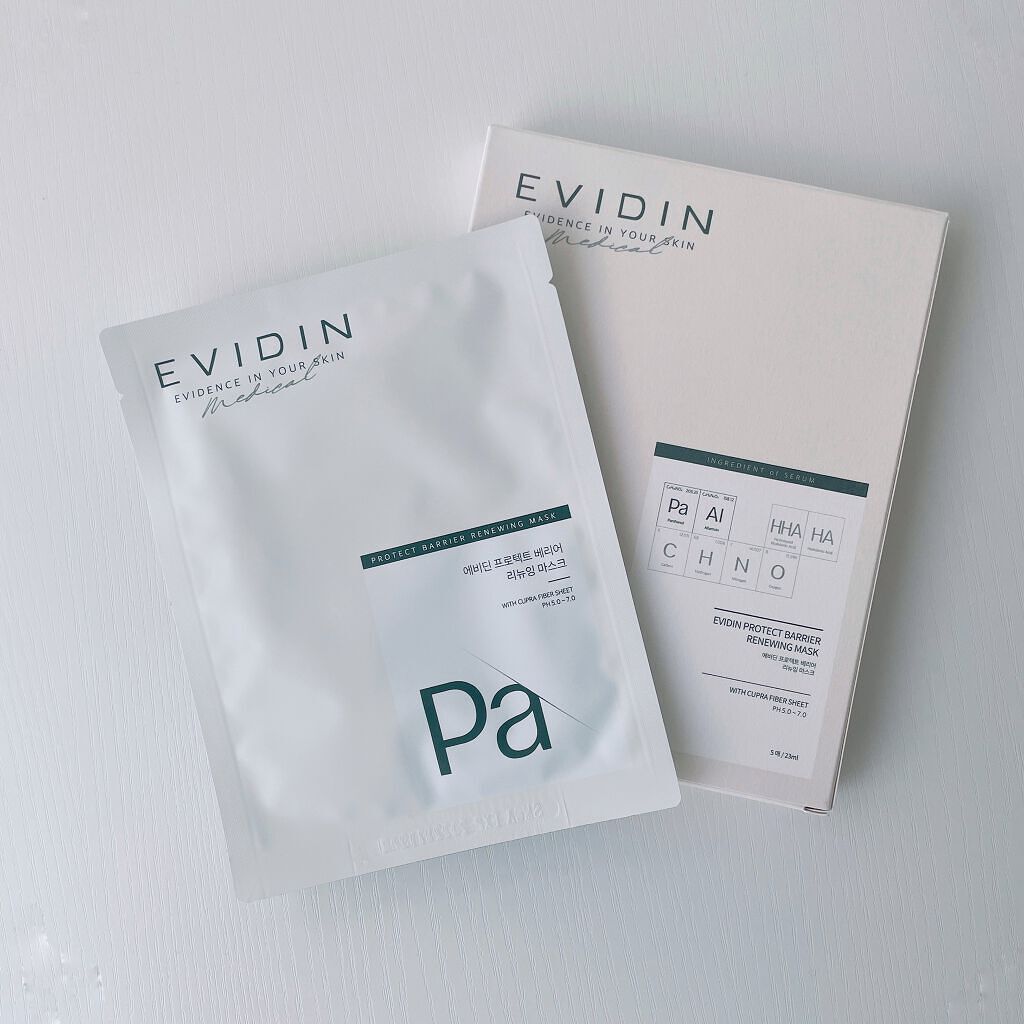 PROTECT BARRIER RENEWING MASK/EVIDIN/シートマスク・パックを使ったクチコミ(2枚目)