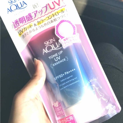 スキンアクア トーンアップUVエッセンス/スキンアクア/日焼け止めクリームを使ったクチコミ(1枚目)