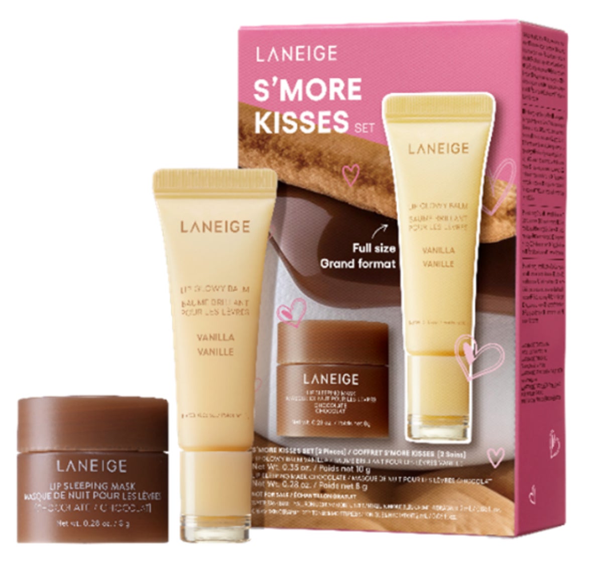 チョコバニラリップデュオキット / LANEIGE