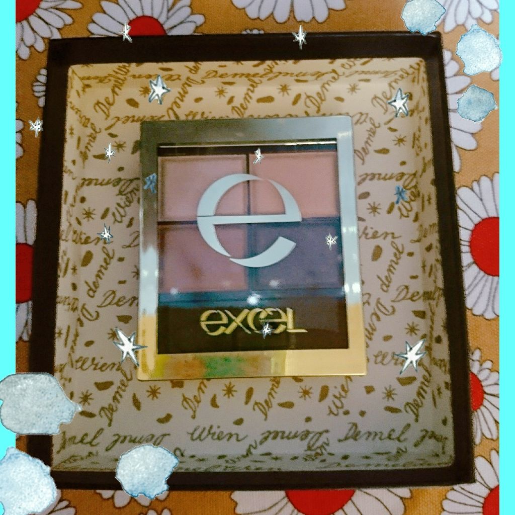 スキニーリッチシャドウ/excel/アイシャドウパレットを使ったクチコミ(1枚目)