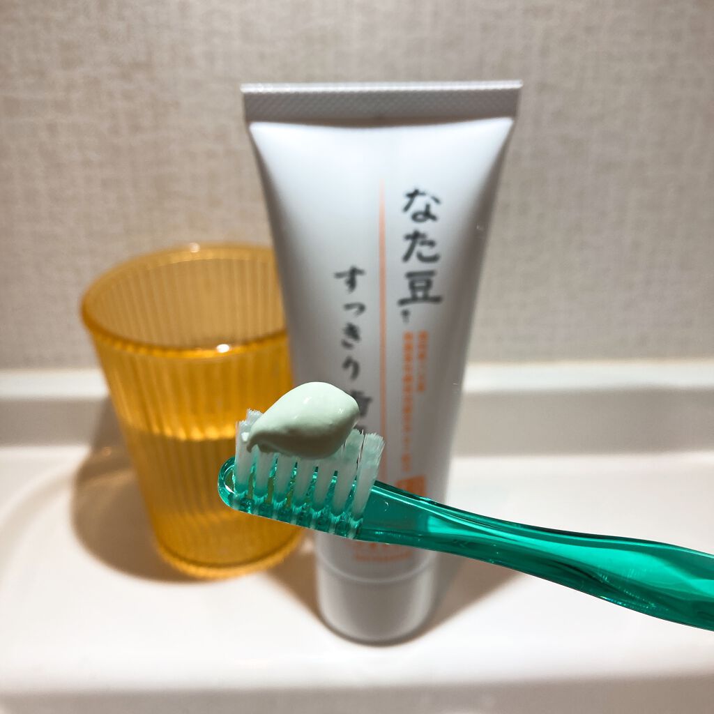 なた豆すっきり歯磨き粉/なた豆すっきりシリーズ/歯磨き粉を使ったクチコミ(3枚目)