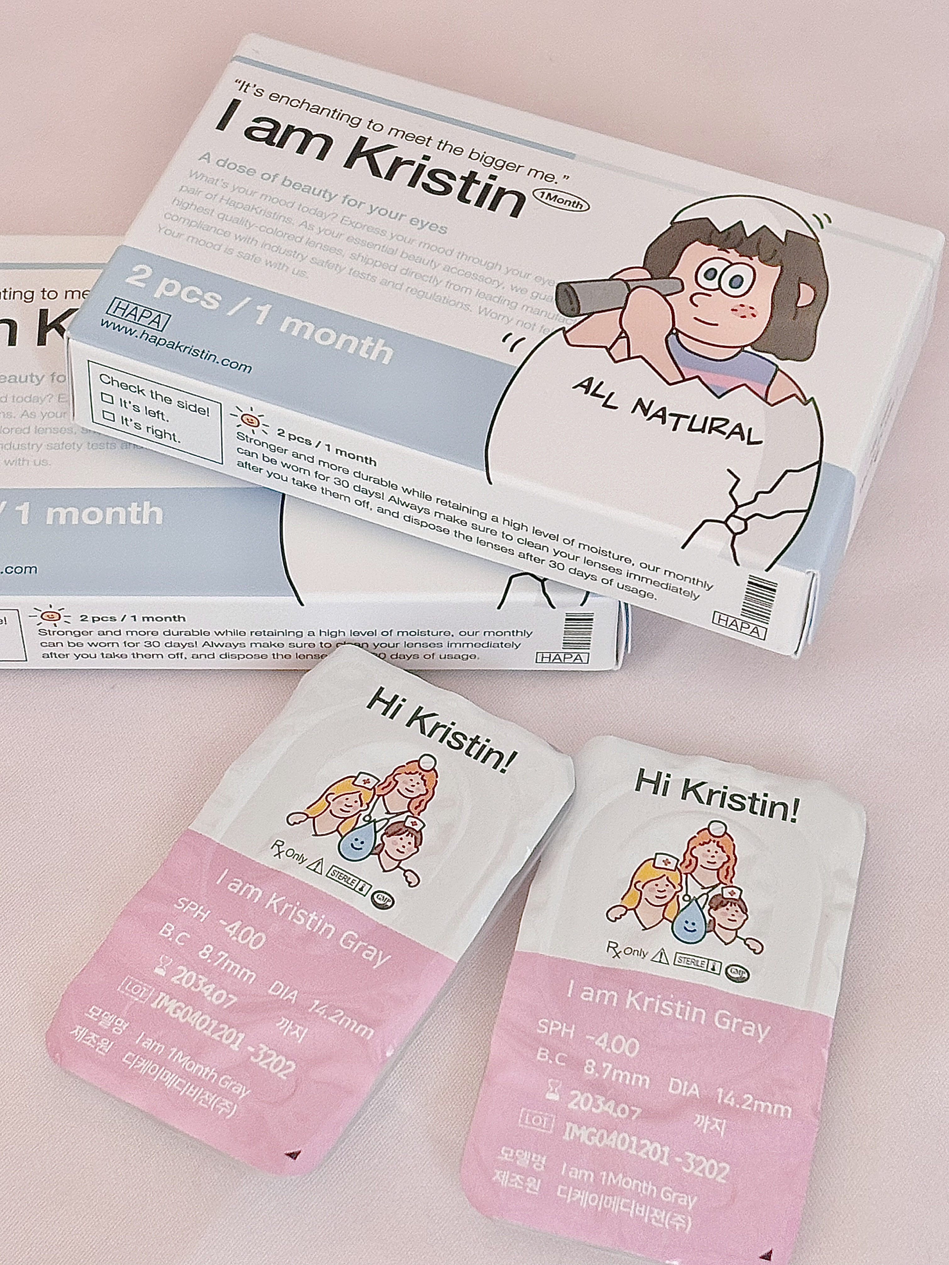 I am Kristin/Hapa kristin/１ヶ月（１MONTH）カラコンを使ったクチコミ（2枚目）