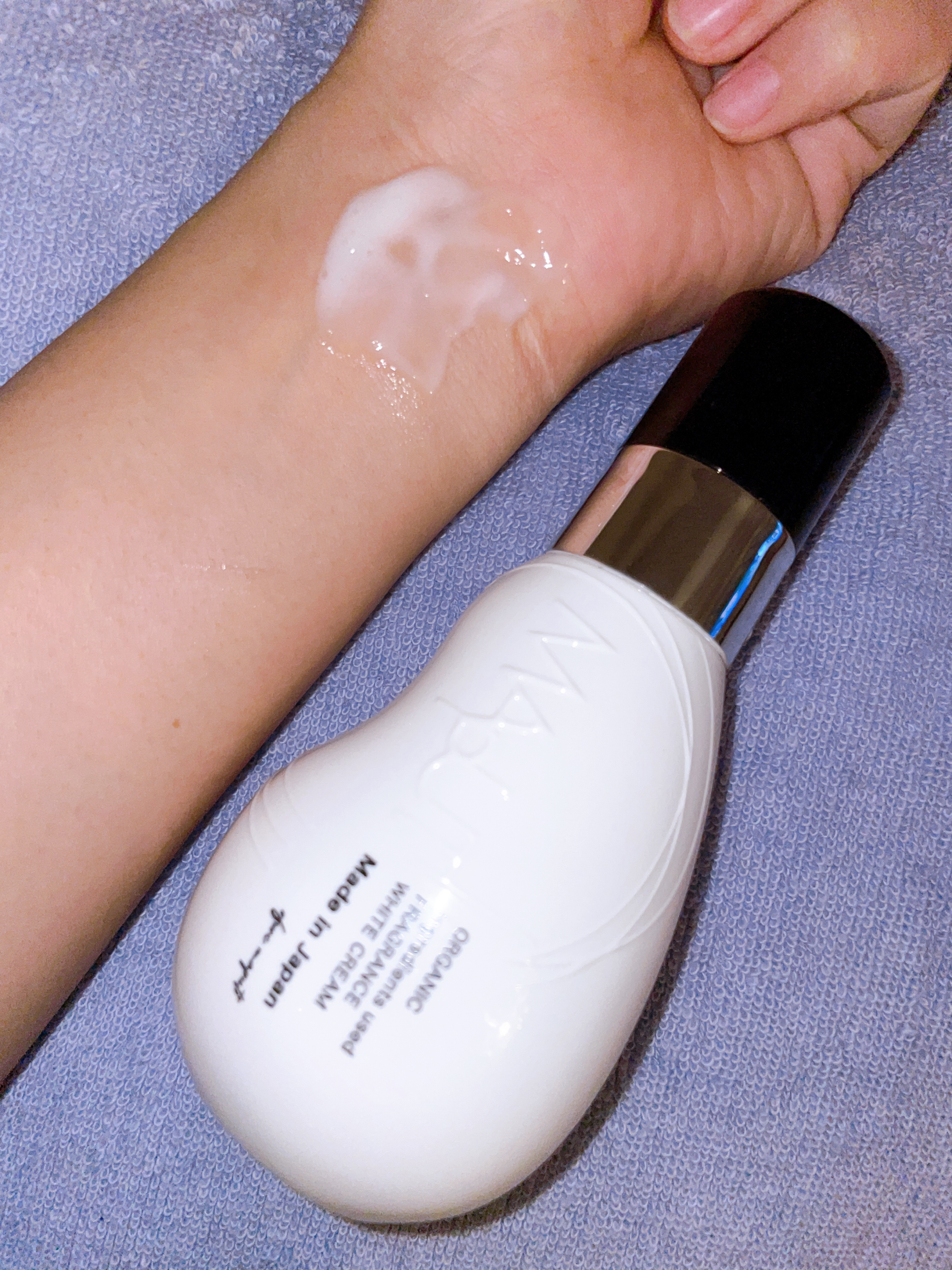 オーガニックフレグランスホワイトクリーム/MAPUTI/デリケートゾーンケアを使ったクチコミ（1枚目）