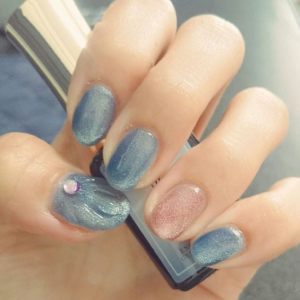 ジェルネイル(ライト対応)/セリア/ジェルネイルを使ったクチコミ(2枚目)