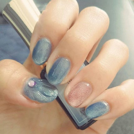 ジェルネイル(ライト対応)/セリア/ジェルネイルを使ったクチコミ(2枚目)