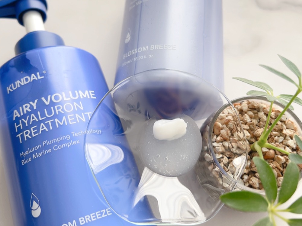 ヒアルロンエアリーボリュームトリートメント/KUNDAL/洗い流すヘアトリートメントを使ったクチコミ（2枚目）