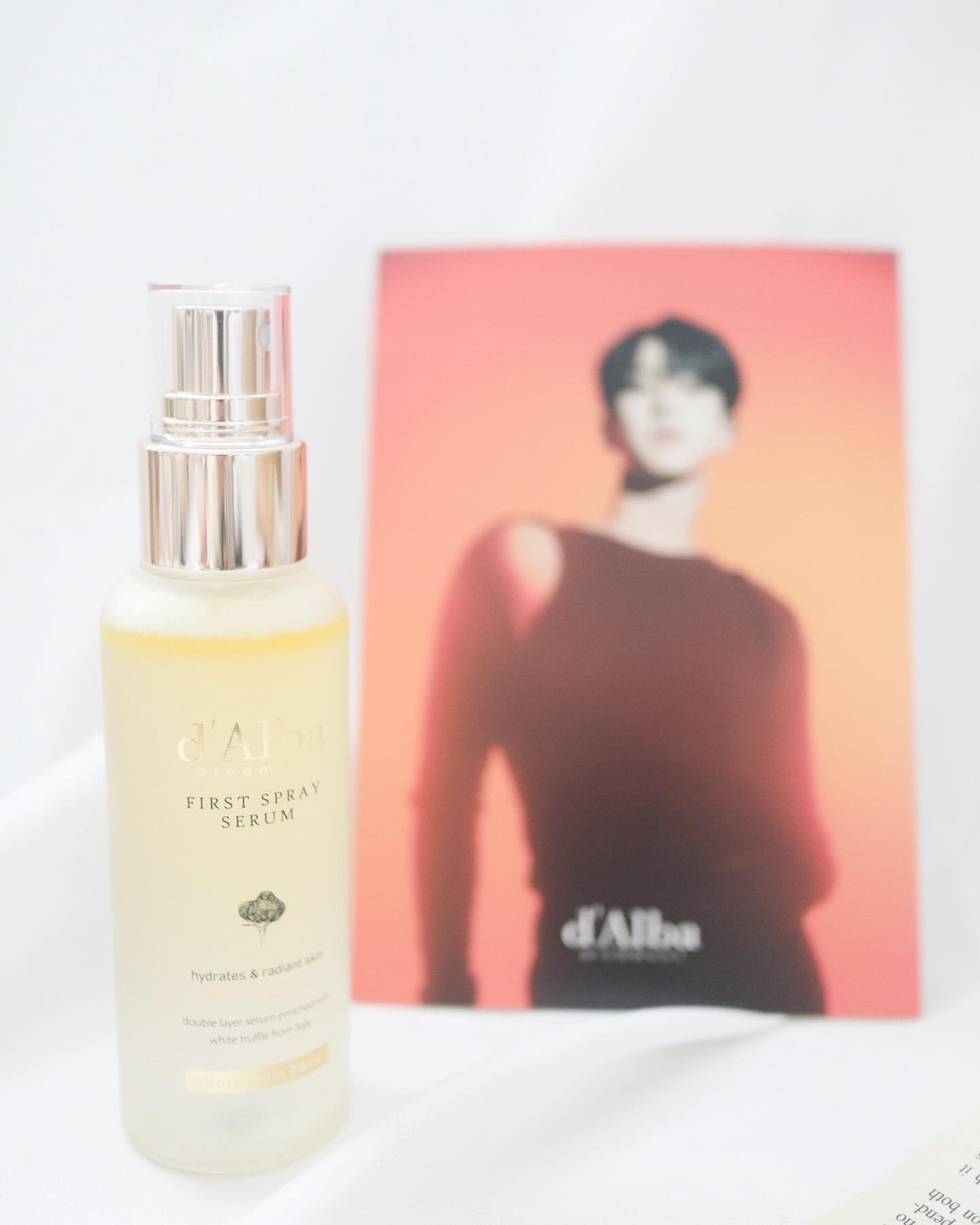 ダルバ ホワイトトリュフファーストスプレーセラム/ダルバ/ミスト状化粧水を使ったクチコミ(9枚目)