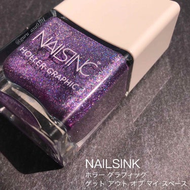 ホラー グラフィック ネイルポリッシュ/nails inc./マニキュアを使ったクチコミ（3枚目）