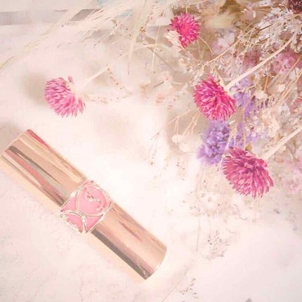 ルージュ ヴォリュプテ シャイン/YVES SAINT LAURENT BEAUTE/口紅を使ったクチコミ(1枚目)