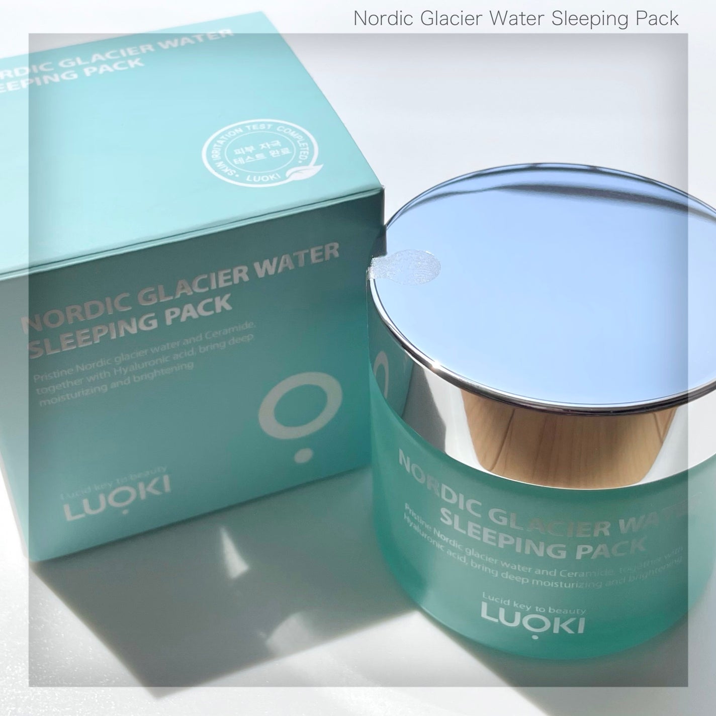 ノルディック氷河水スリーピングパック/LUOKI/フェイスクリームを使ったクチコミ(1枚目)