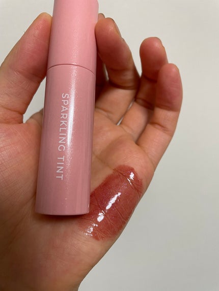 アピュー ジューシーパン スパークリングティント/A’pieu/口紅を使ったクチコミ(3枚目)