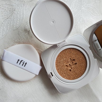 レイヤリングフィットカバークッションEX/TFIT/クッションファンデーションを使ったクチコミ(4枚目)