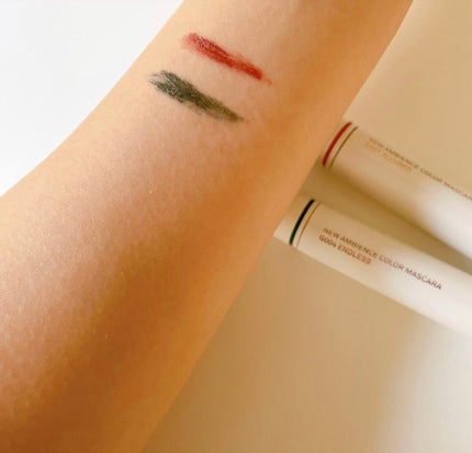 ニューアンビエンスカラーマスカラ/hince/マスカラを使ったクチコミ(2枚目)