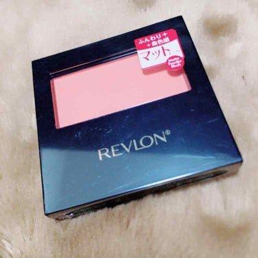 マット パウダー ブラッシュ/REVLON/パウダーチークを使ったクチコミ（1枚目）