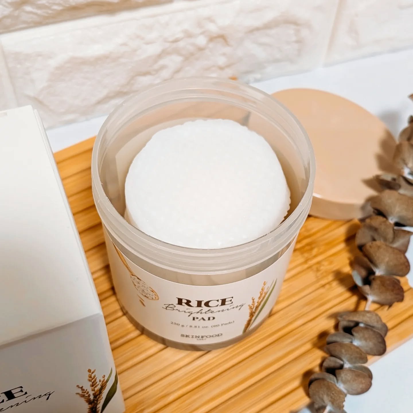 ライスブライトニングパッド/SKINFOOD/トナーパッドを使ったクチコミ（2枚目）