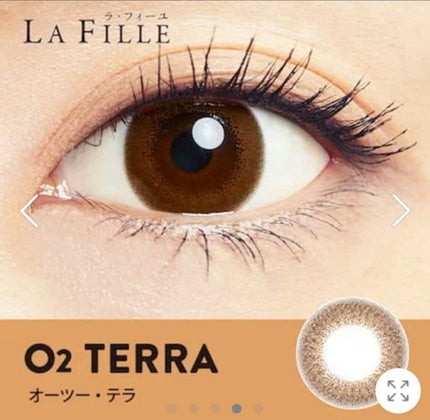 LA FILLE (ラ・フィーユ)/LA FILLE/カラーコンタクトレンズを使ったクチコミ(2枚目)