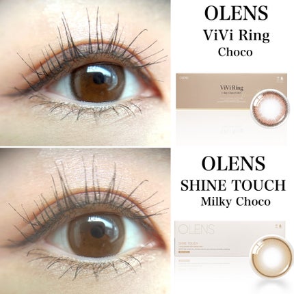 ViVi Ring 1day/OLENS/ワンデー(1DAY)カラコンを使ったクチコミ(2枚目)