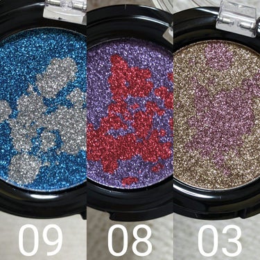 URGLAM　SPARKLE EYESHADOW/U R GLAM/シングルアイシャドウを使ったクチコミ（2枚目）