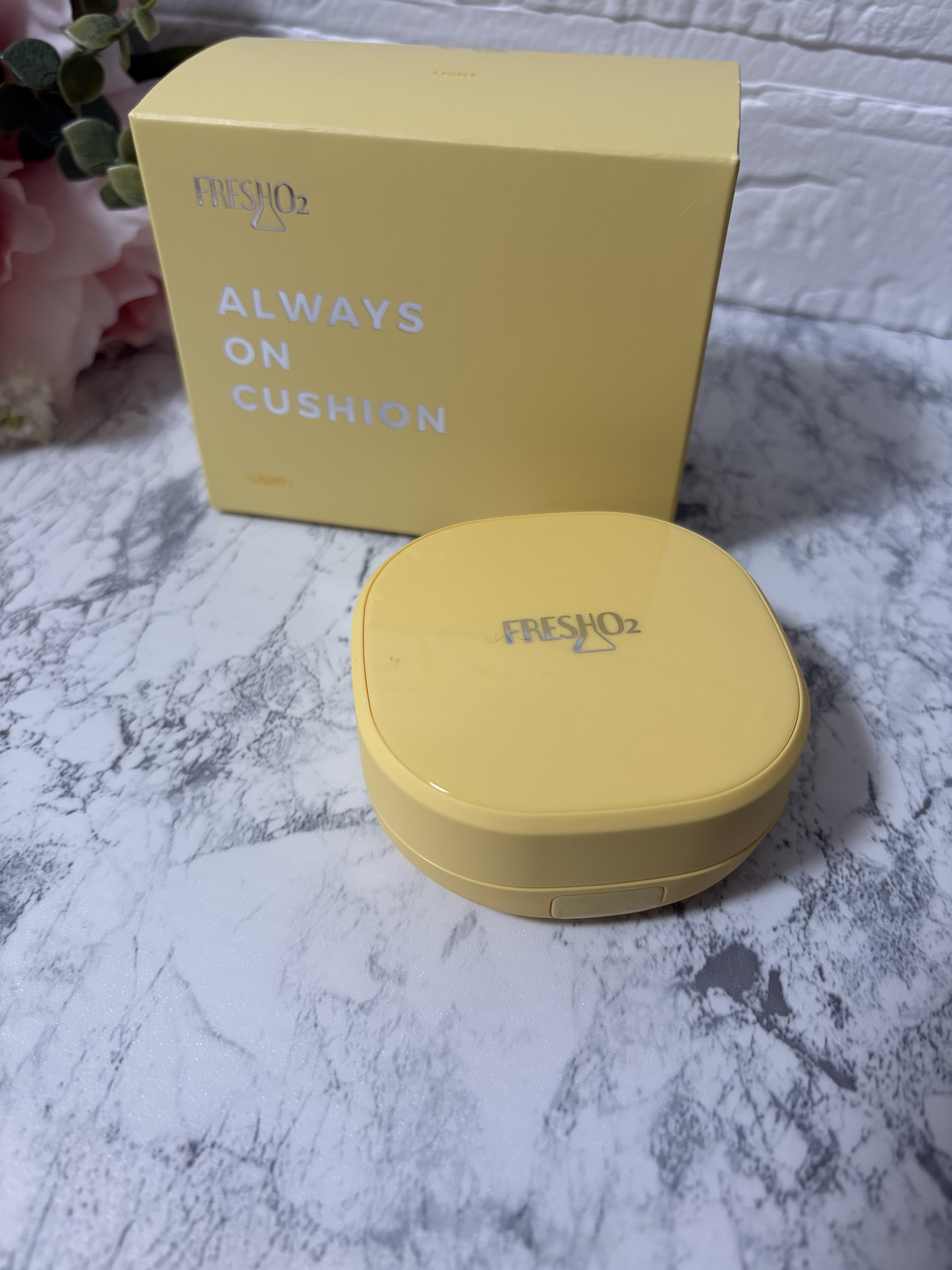 クラウドオールウェイズオン クッションファンデ ーション/FRESHO2/クッションファンデーションを使ったクチコミ（1枚目）
