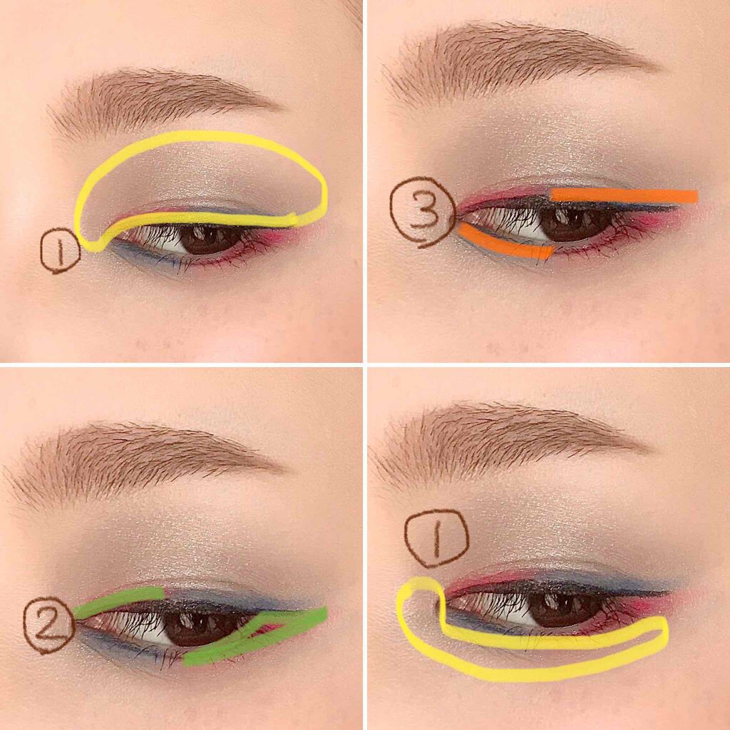 UT シャドウ パレット/NYX Professional Makeup/アイシャドウパレットを使ったクチコミ（3枚目）