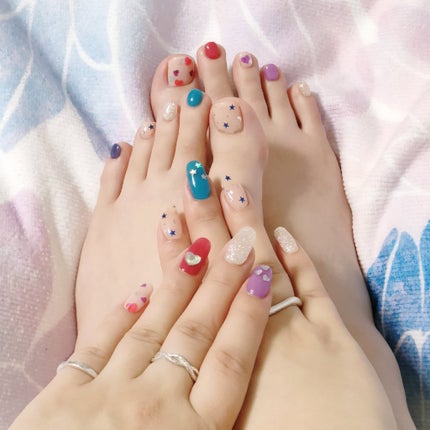 セミキュアジェルネイル(ハンド) NB-112 N Tint Pop (neon tint)/ohora/ネイルシールの画像