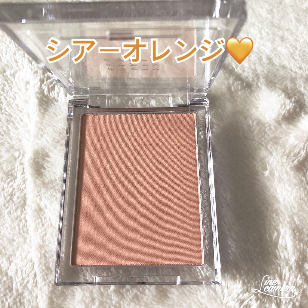 シングルカラーチーク/aZTK/パウダーチークを使ったクチコミ(2枚目)