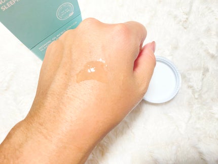 ノルディック氷河水スリーピングパック/LUOKI/フェイスクリームを使ったクチコミ(3枚目)