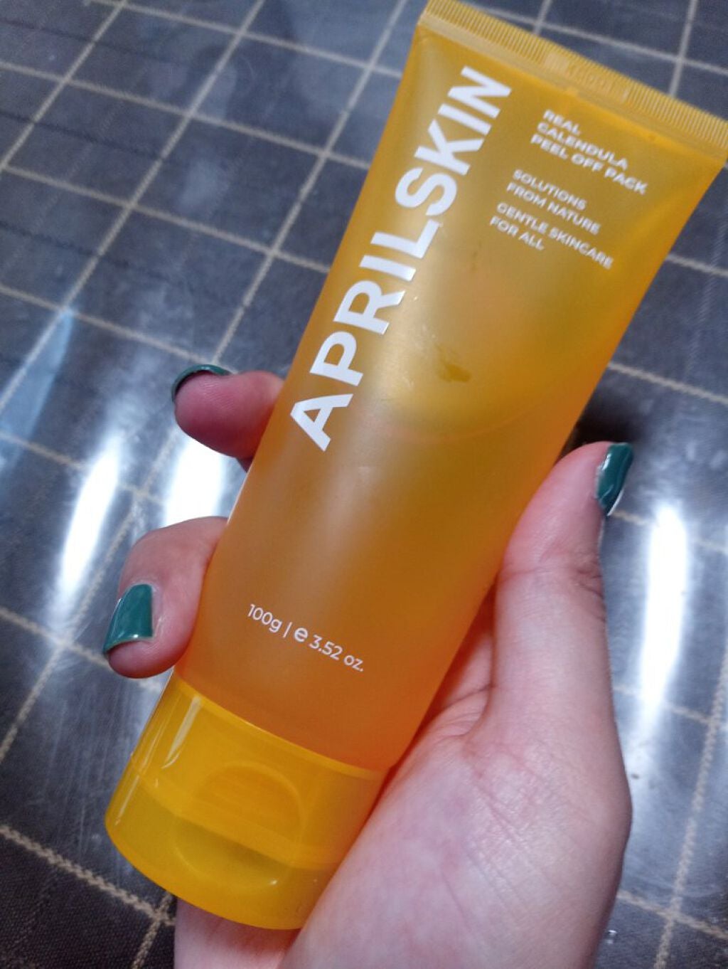 リアルカレンデュラピールオフパック/APRILSKIN/ピーリングを使ったクチコミ(1枚目)