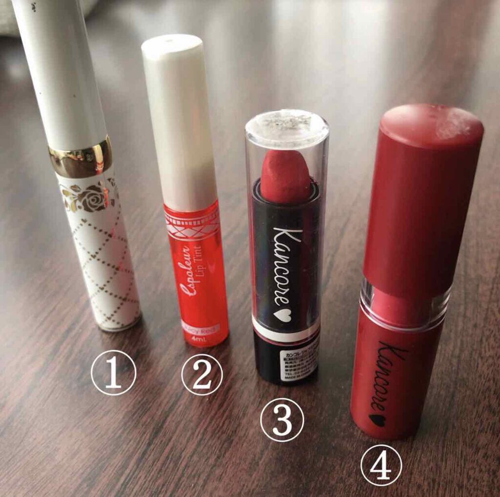 ウィンマックス スリムリップスティック/DAISO/口紅を使ったクチコミ(2枚目)