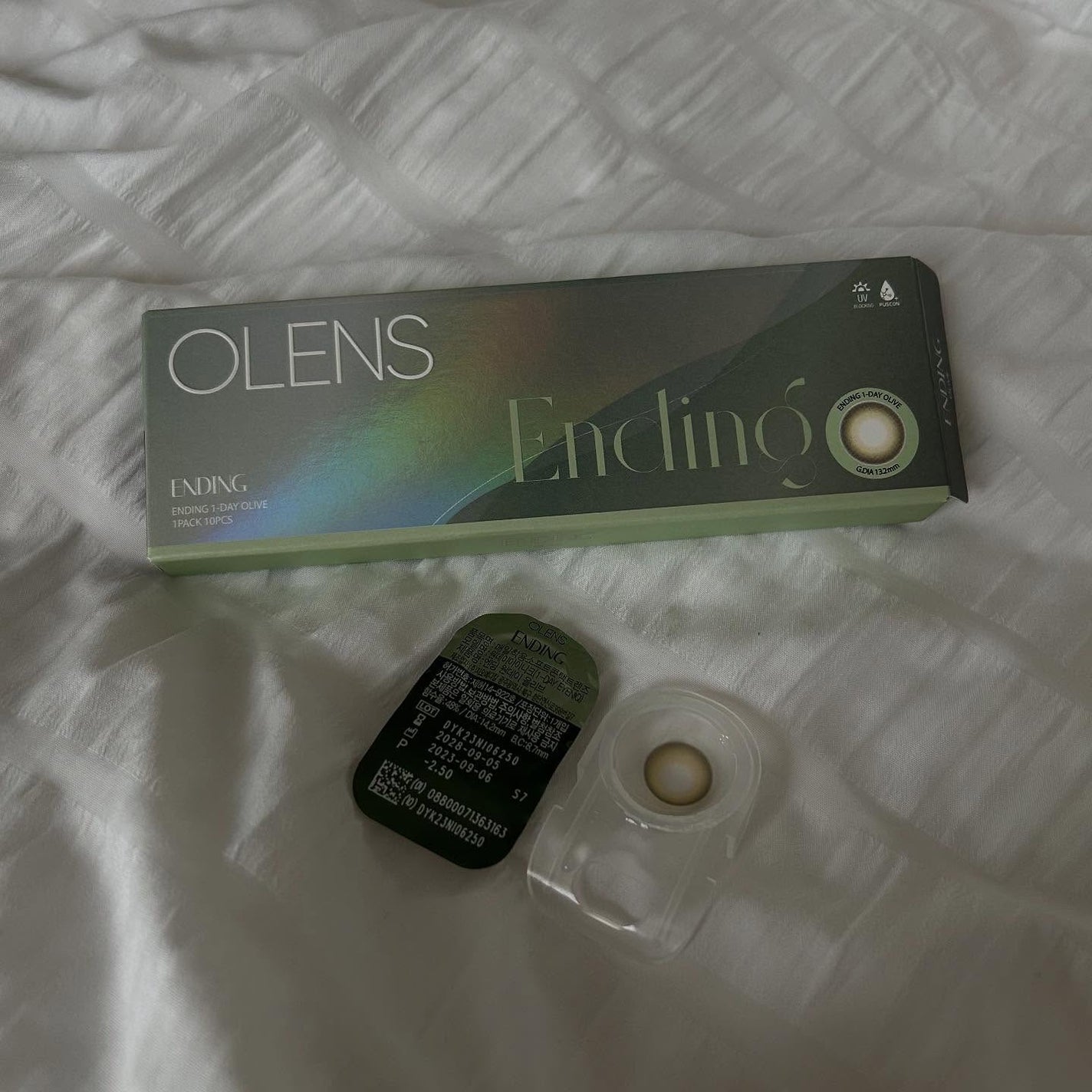 Ending 1day/OLENS/ワンデー(1DAY)カラコンを使ったクチコミ(3枚目)