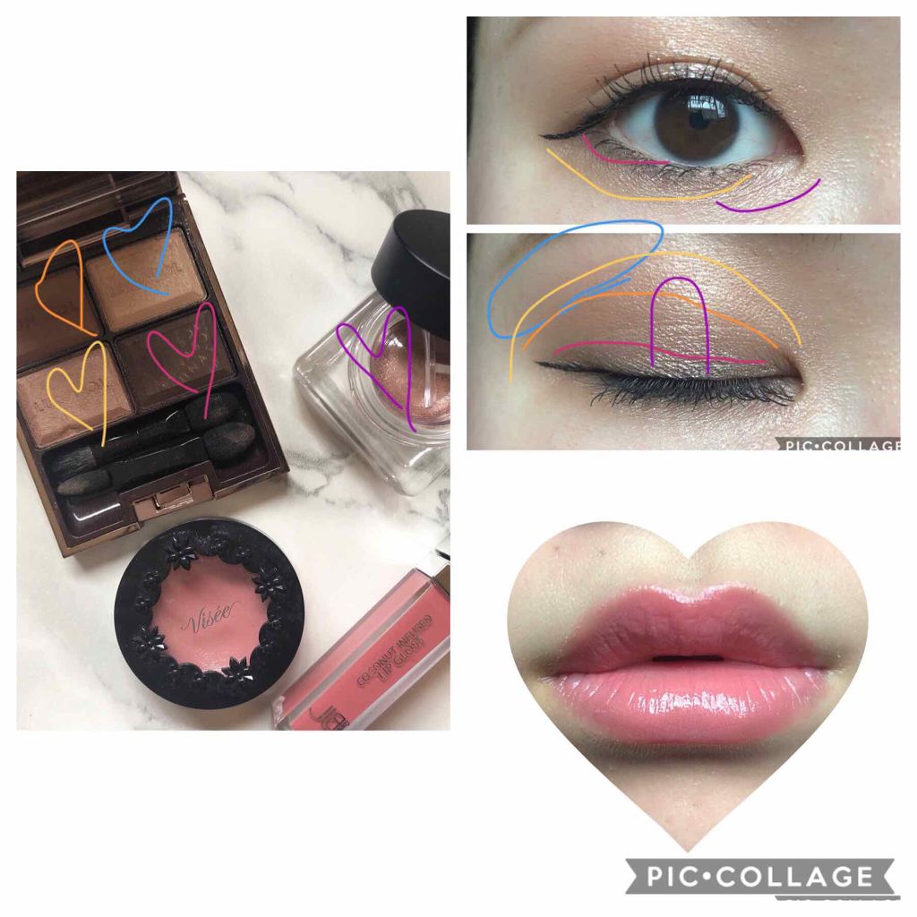 リシェ  リップ&チーク クリーム/Visée/ジェル・クリームチークを使ったクチコミ（3枚目）