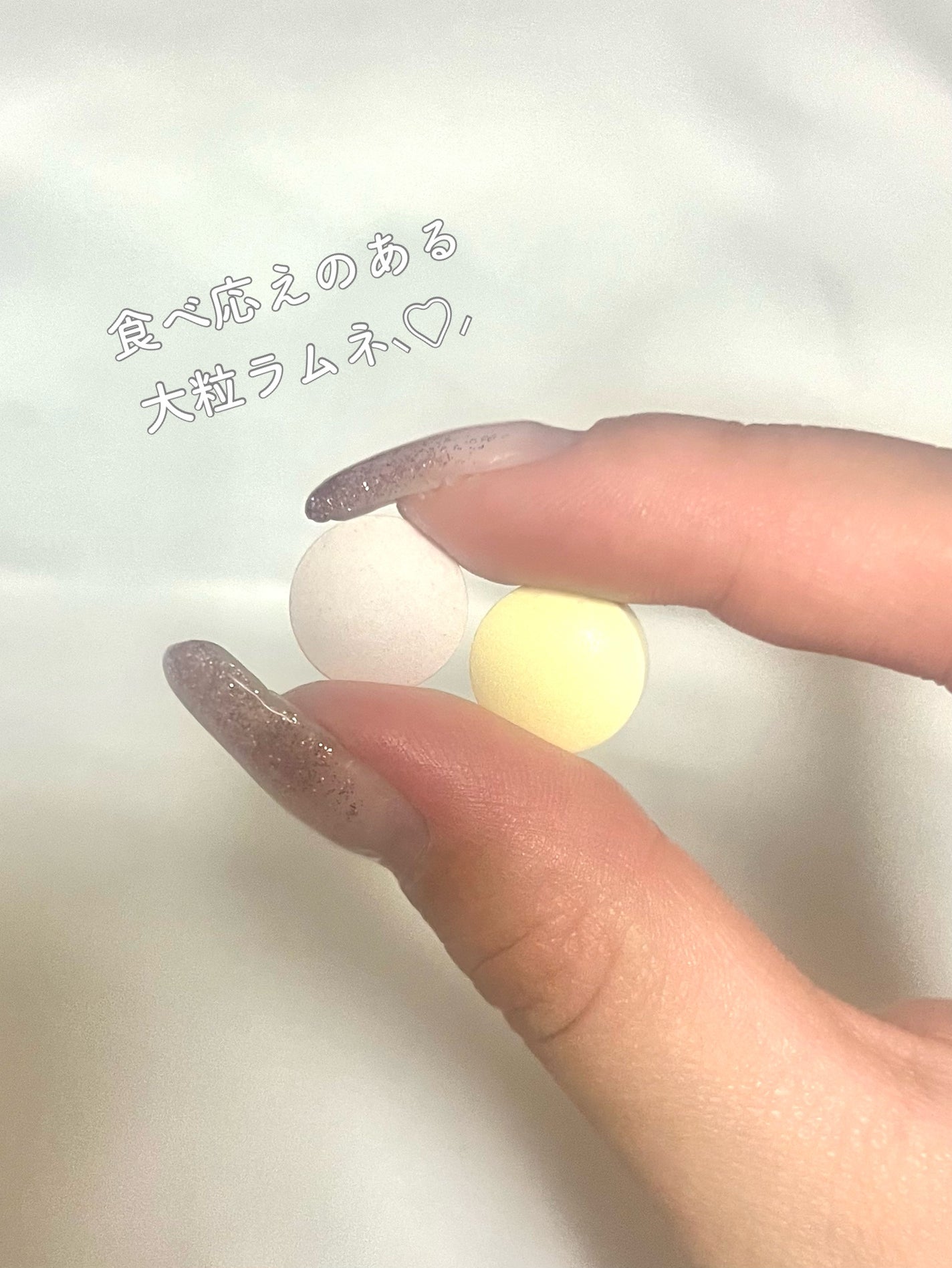 大粒ラムネ/森永製菓/食品を使ったクチコミ(4枚目)