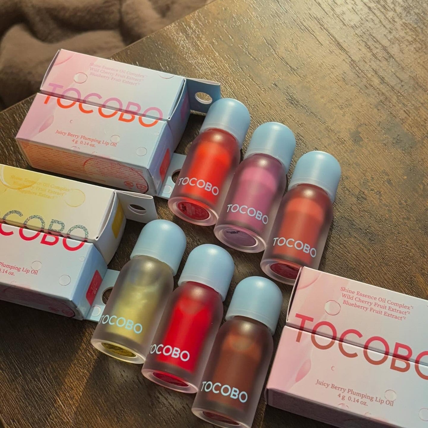 ジューシーベリープランピングリップオイル/TOCOBO/リップグロスを使ったクチコミ(3枚目)