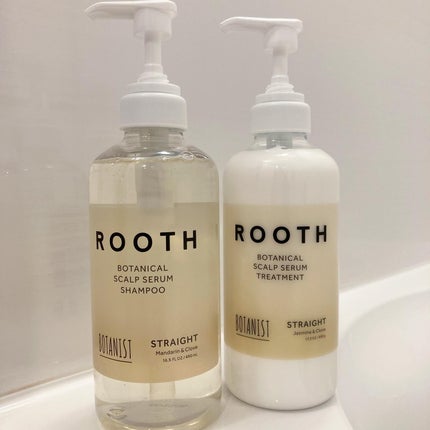 ルース ボタニカルスカルプセラム シャンプー・トリートメント(ストレート)/BOTANIST/市販シャンプーを使ったクチコミ(2枚目)