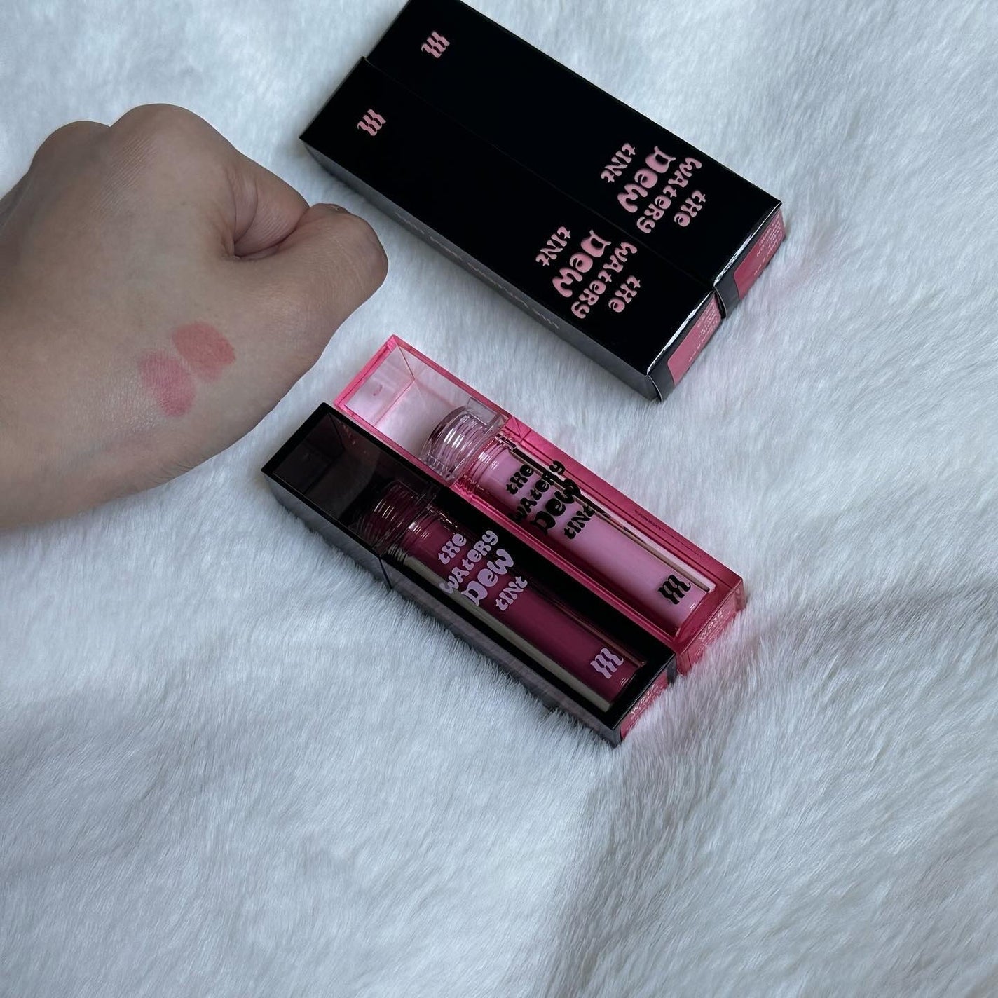 ザ ウォータリーデューティント/MERZY/リップティントを使ったクチコミ(6枚目)