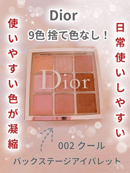 ディオール バックステージ アイ パレット/Dior/アイシャドウパレットを使ったクチコミ(1枚目)