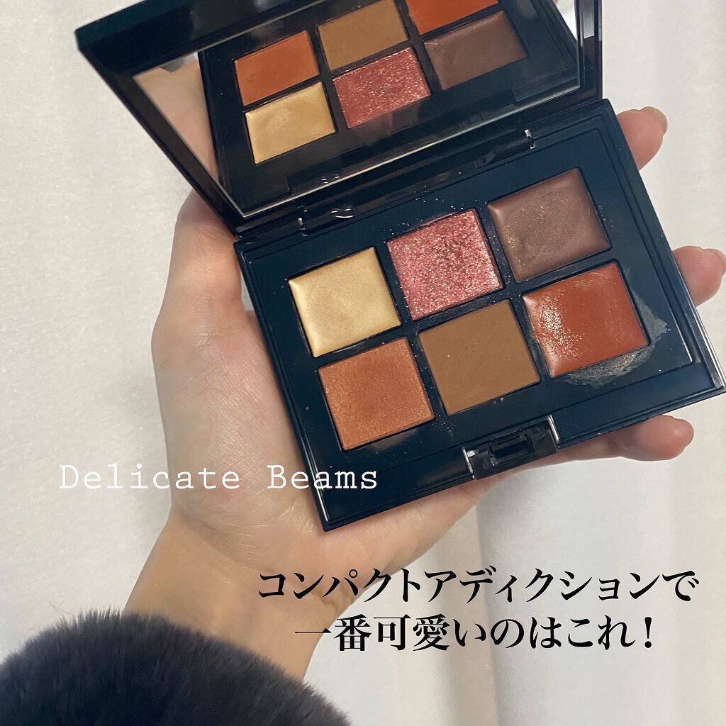 コンパクトアディクション リミテッド エディション 99＋ 01 Delicate Beams/ADDICTION/アイシャドウパレットを使ったクチコミ（1枚目）