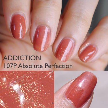 ザ ネイルポリッシュ L 107P Absolute Perfection/ADDICTION/マニキュアを使ったクチコミ（3枚目）