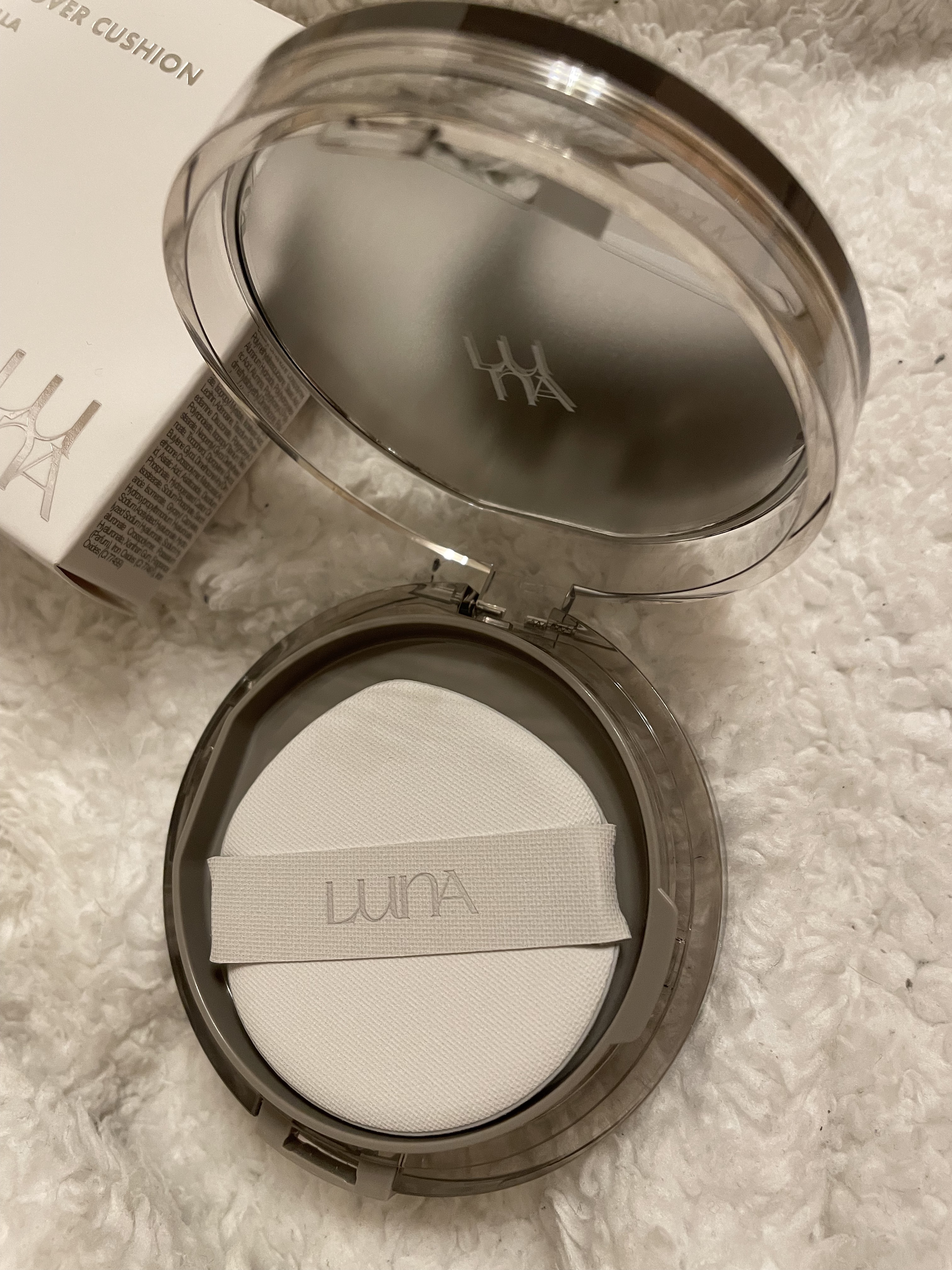 ブラーカバークッション/LUNA/クッションファンデーションを使ったクチコミ（2枚目）