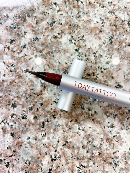 1DAY TATTOO プロキャスト ザ・アイライナー/K-パレット/リキッドアイライナーを使ったクチコミ(5枚目)