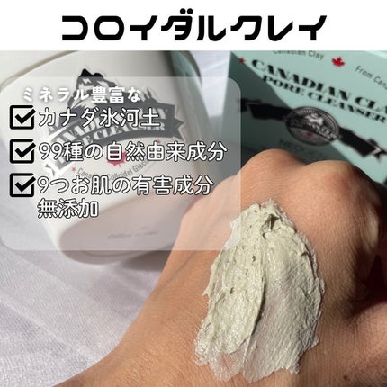 カナディアンクレイ ポア クレンザー/NEOGEN/洗い流すパック・マスクを使ったクチコミ(4枚目)