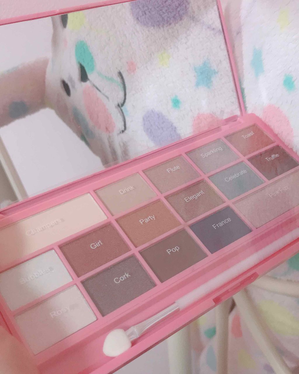 アイラブチョコレート/MAKEUP REVOLUTION/アイシャドウパレットを使ったクチコミ(3枚目)