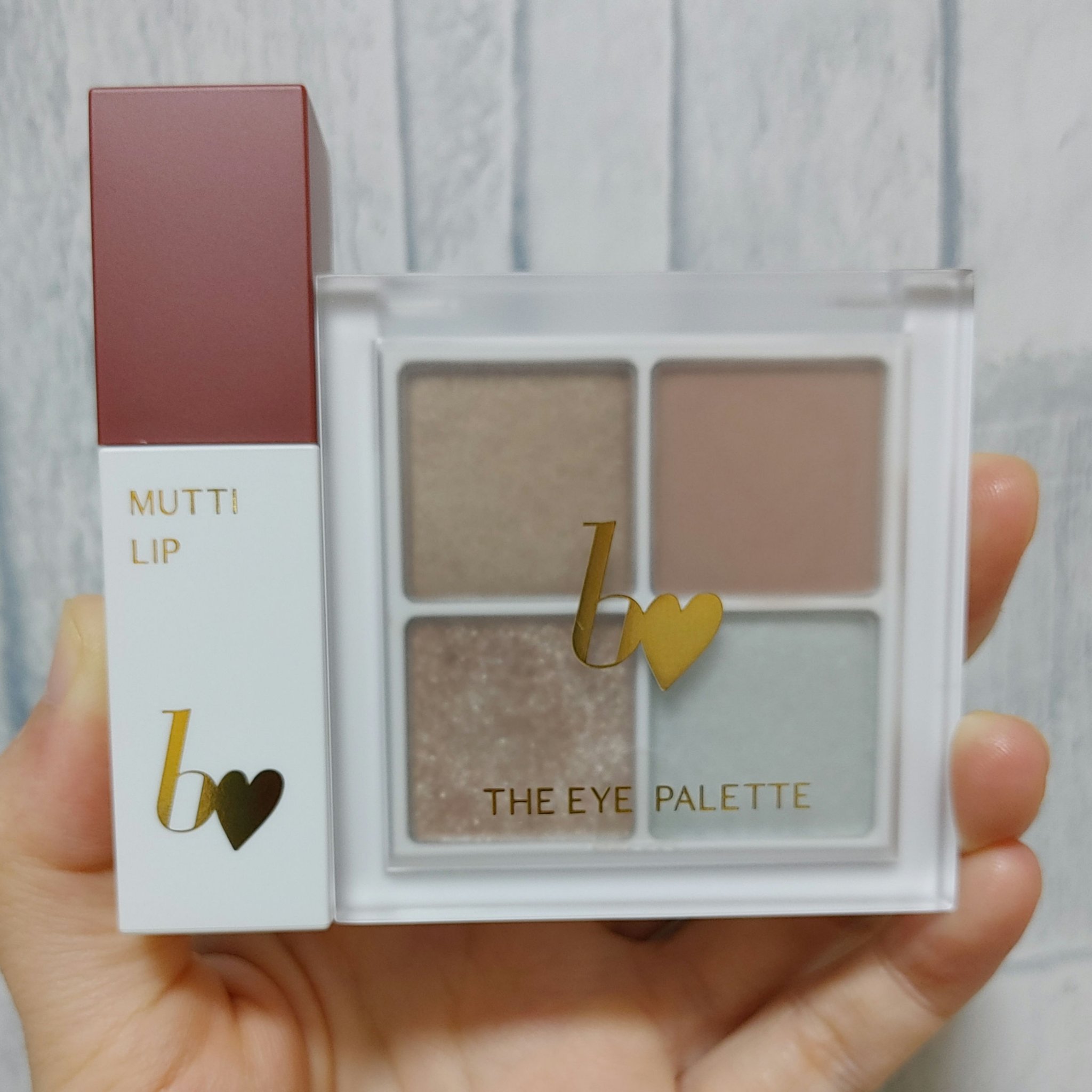 THE アイパレR/b idol/アイシャドウパレットを使ったクチコミ（1枚目）